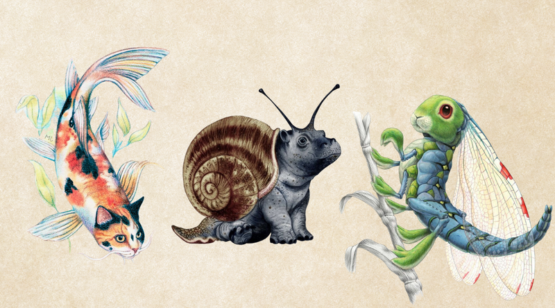 Creative creature fantastiche